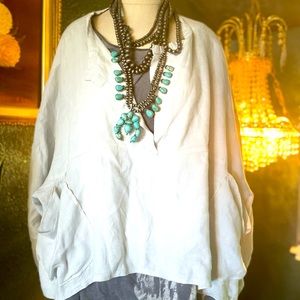 Very very light blue early magnolia pearl